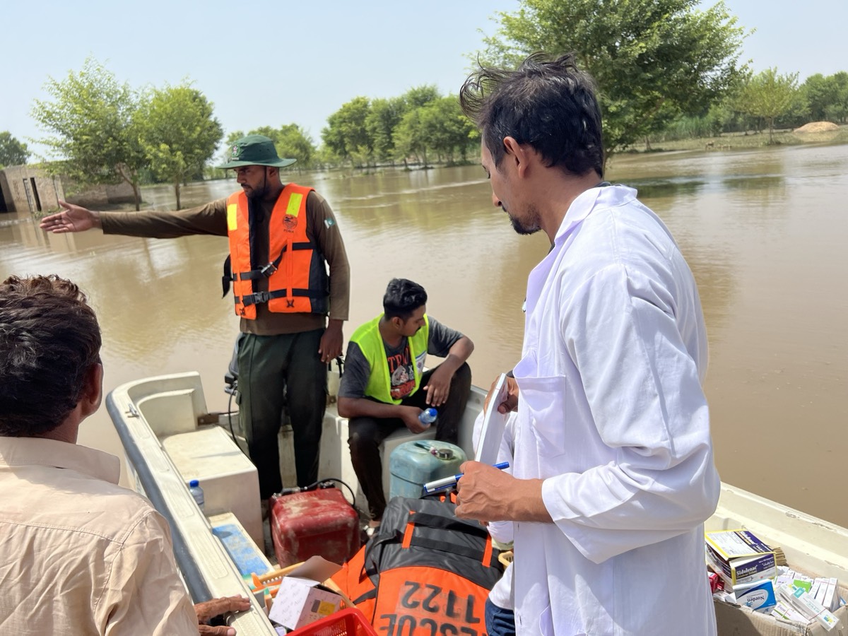 Satluj Floods 2023 - Food and supply distribution